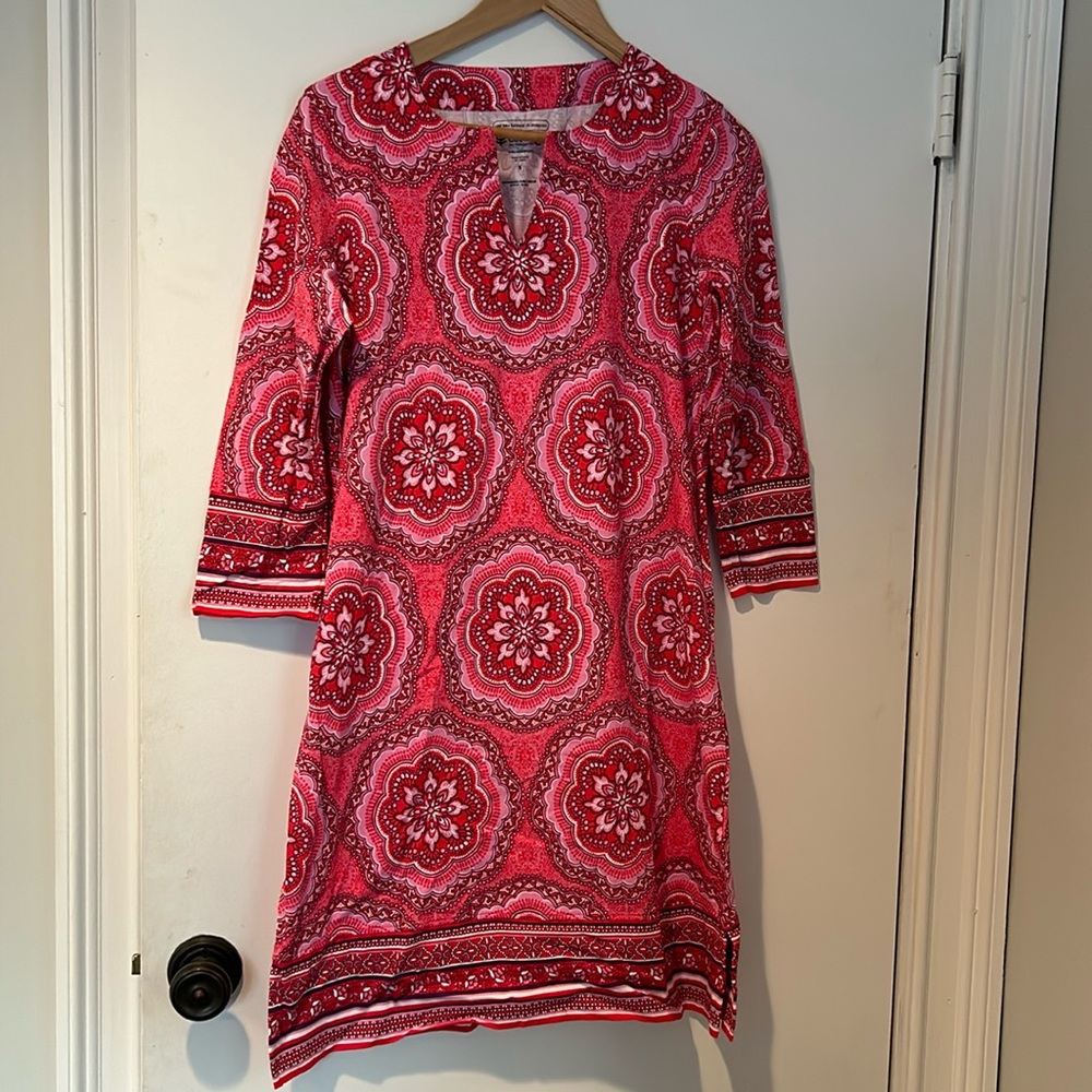 Coolibar- Oceanside Tunic Dress UPF 50+, small
